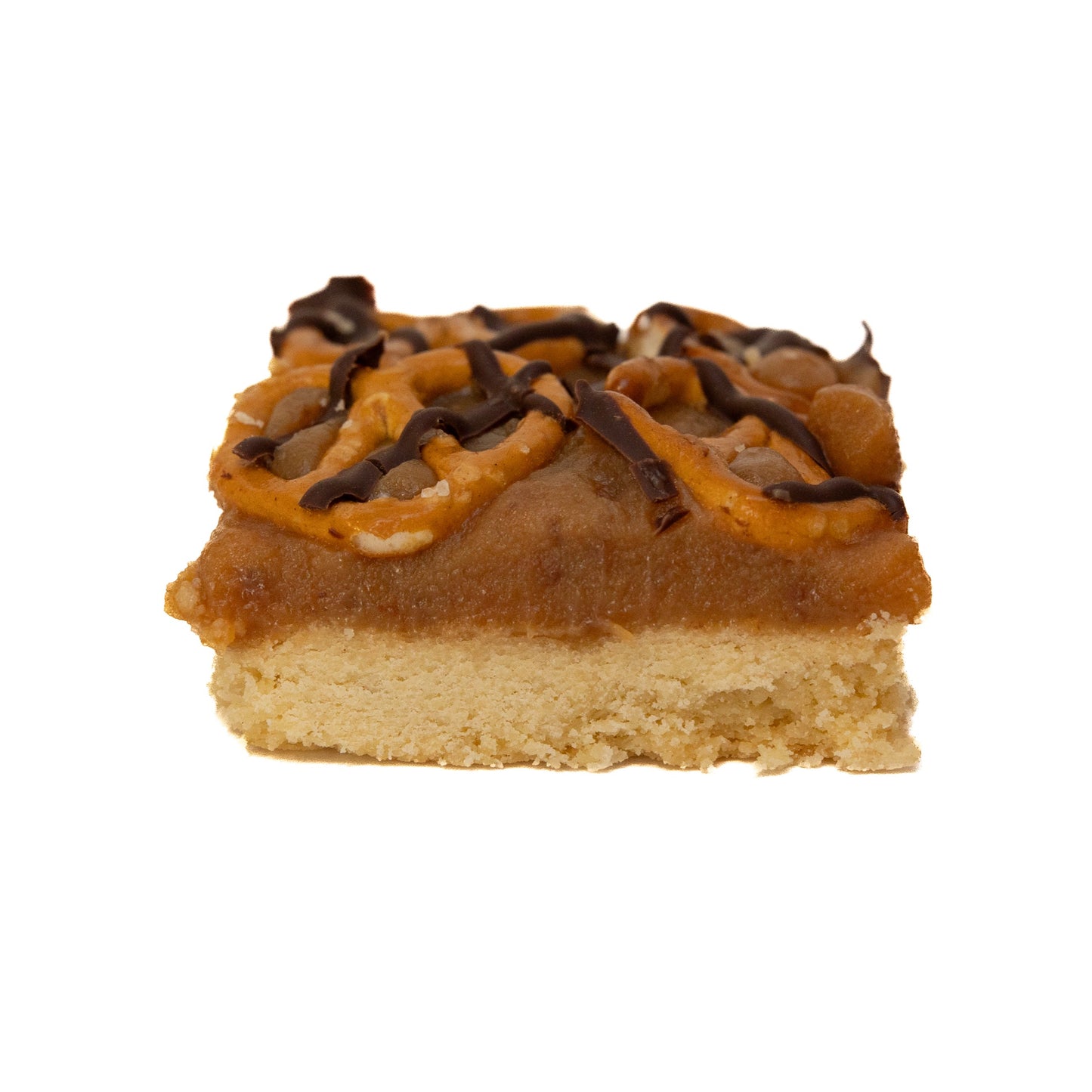 Salted Caramel Pretzel Shortbread